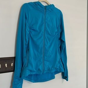 Athleta Half Mile Hoodie Jacket Womens Size XL Full Zip